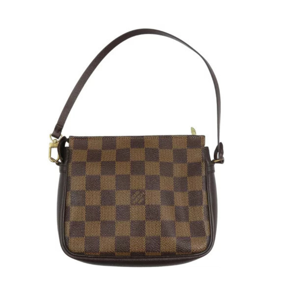 Louis Vuitton Damier LV Trousse Handbag Makeup